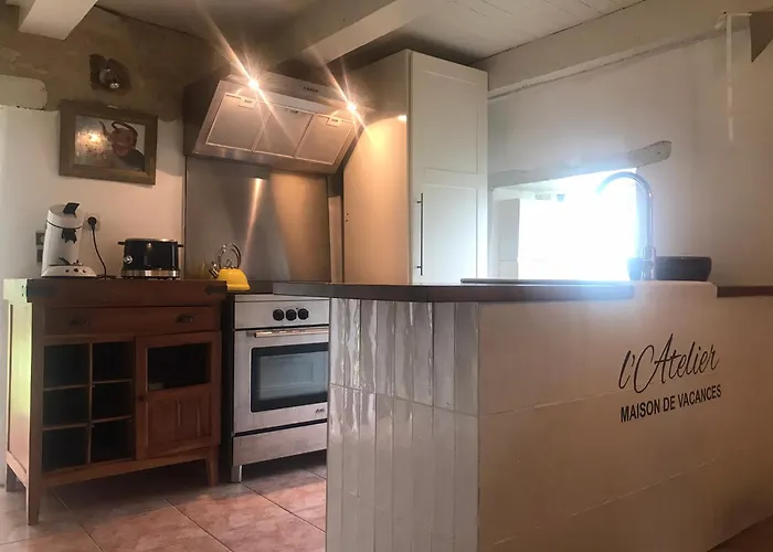 Hébergement de vacances L'atelier, Confort, Bain à Remous Et Nature